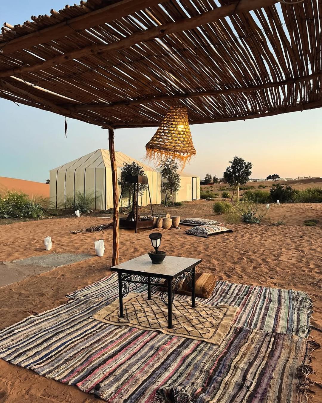 Merzouga Morocco Desert Luxury Camp Exterior photo